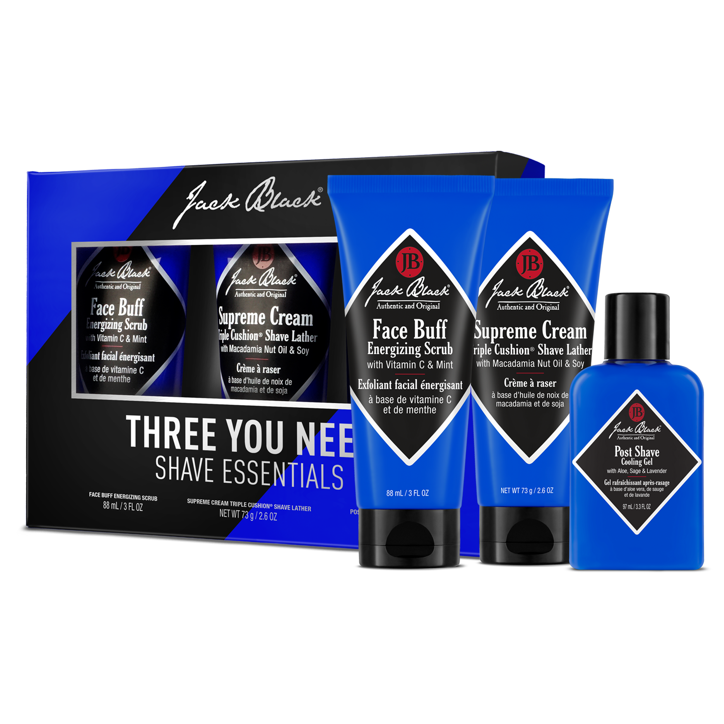 Three You Need Shave Essentials